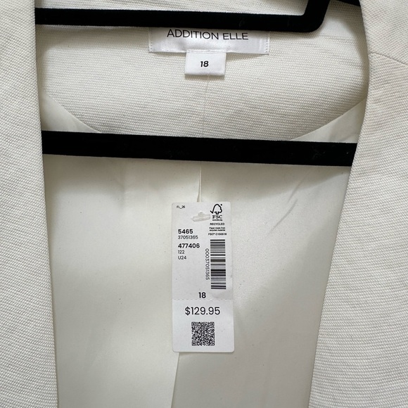 ✨ New with tags PENN’s Addtionelle White Vest in size 18 - Picture 3 of 16